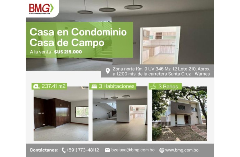 Santa Cruz / Condomínio Casa de Campo, Zona Norte, Km . 9 
